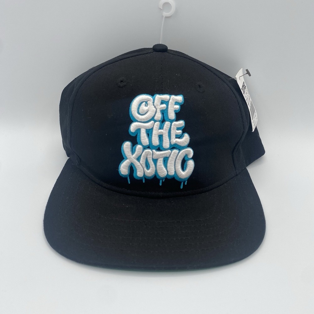 Cookies SF x OTXBOYZ Snapback Hat OhGeesy Shoreline Mafia Black Script Logo Rare